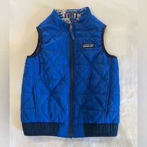 4T Patagonia reversible quilted vest